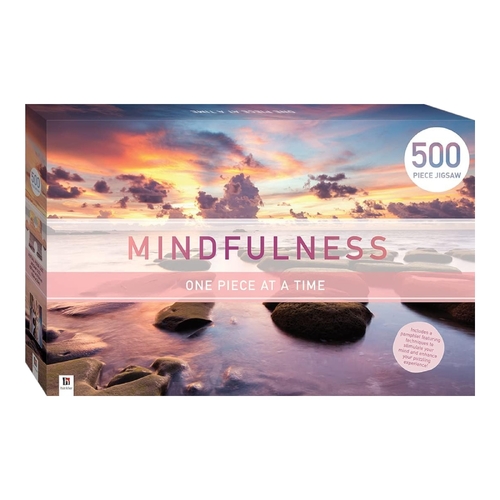 Hinkler Mindfulness Beach Jigsaw Puzzle 500 Pieces Relaxing Adult Brain Game