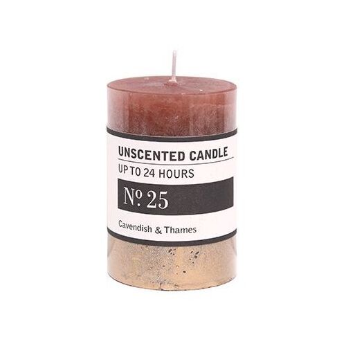No.25 Unscented Luxe Blue Carmine Home Inspiration (24 Hour Burn)