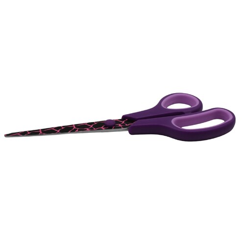 UBL Scissors School Office Home Student Paper Cut Art Craft Tool Shears - Purple