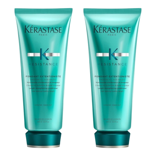 2 x Kerastase Resistance Fondant Extentioniste Conditioner 200ml Hair Strength