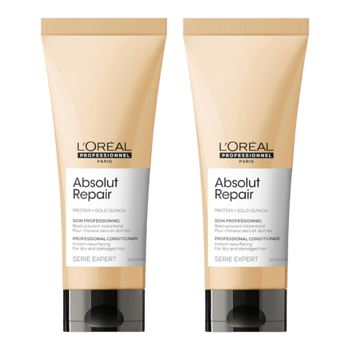2 x Loreal Professionnel Serie Expert Absolut Repair Conditioner 200ml