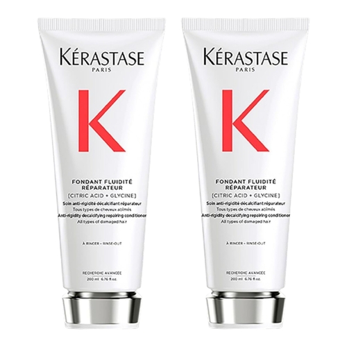 2 x Kerastase Premiere Fondant Fluidite Reparateur Conditioner 200ml Hair Repair