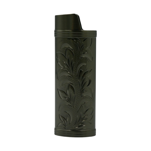 Black Metal Lighter Case Cover Holder Sleeve Pouch For BIC Large Lighter J26