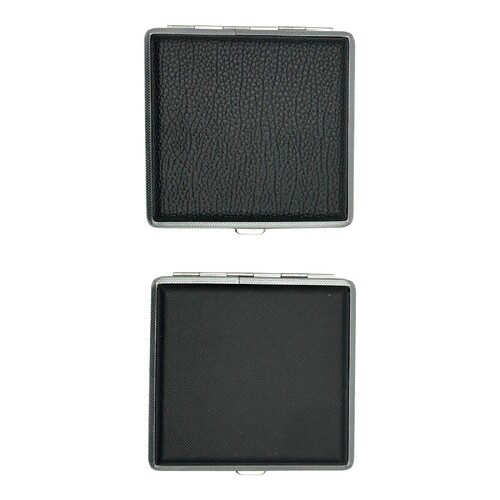 1 x Portable Cigarette Case Classic 20-Piece Carry Box Metal Assorted Design