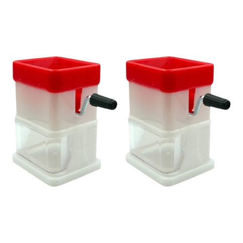 2 x Herb Mill / Mouli / Muller with Strong Metal Grater for Spices