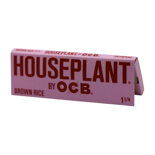 1 x Houseplant OCB Brown Rice 1 1/4 Rolling Papers by Seth Rogan - 50 Leaves
