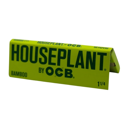 1 x Houseplant OCB Bamboo 1 1/4 Rolling Papers by Seth Rogan - 50 Leaves