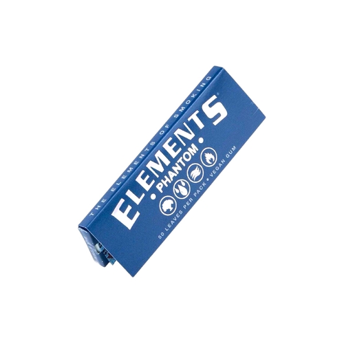 1 x Elements Phantom 1 1/4 Size Rolling Paper Vegan Gum - 50 Leaves