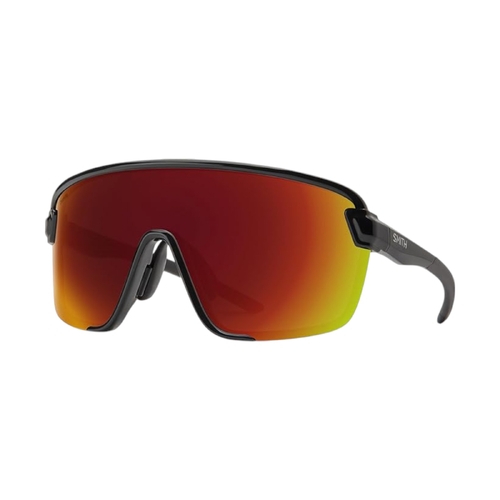 Smith Bobcat Sunglasses Matte Black Marble Violet ChromaPop Mirror Lens Unisex
