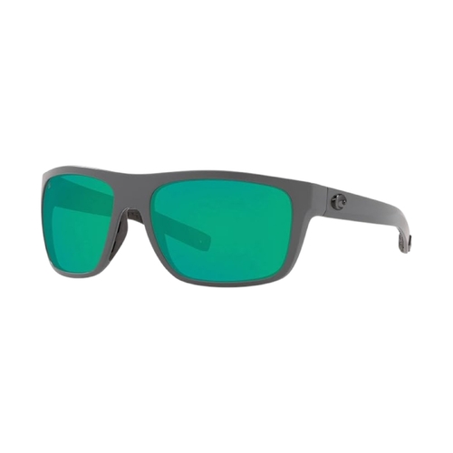 Costa Del Mar Broadbill Polarized Men&#39;s Gray Wrap Sunglasses 6S9021 902136 61
