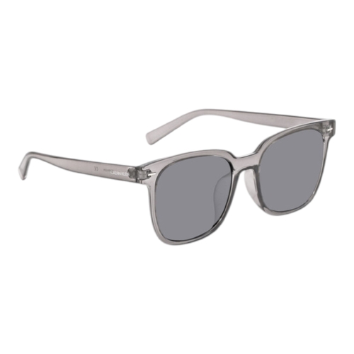 Calvin Klein CK20519S Womens Sunglasses Clear Frame Dark Grey Lens Sport UV