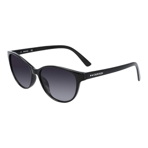 Calvin Klein CK19527S Black Sunglasses Grey Gradient Lenses Modern Chic Style