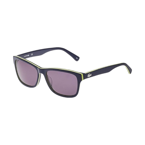 Lacoste L683S 414 Unisex Sunglasses Blue Frame Grey CR-39 Lens