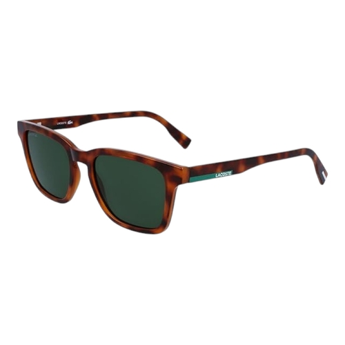 Lacoste L987S Men’s Sunglasses Tortoise Frame Green Lens  Size M Rectangular