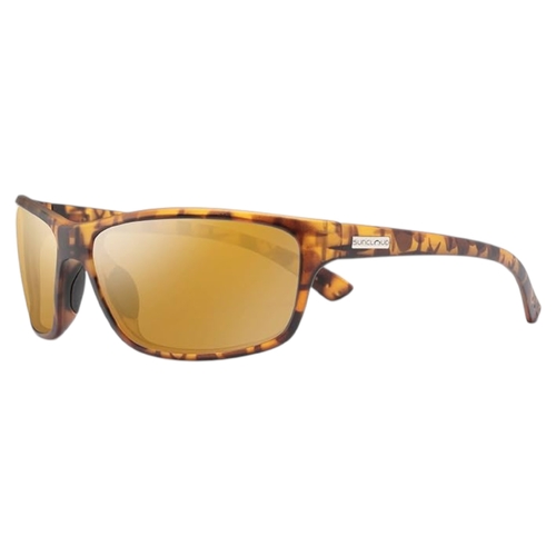 Suncloud Sentry Mens Polarized Sunglasses Matte Tortoise Seinna Mirror UV400 