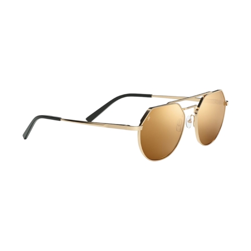 Serengeti Shelby Gold Sunglasses Polarised Photochromic Lenses 54mm SS533003