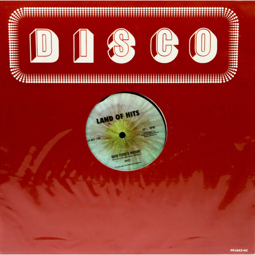 Ahzz ‎– New York&#39;s Movin&#39; VINYL RECORD PRE-OWNED ALBUM: LIKE NEW