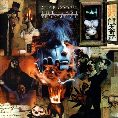 Alice Cooper - The Last Temptation- VINYL RECORD PRE-OWNED ALBUM: LIKE NEW
